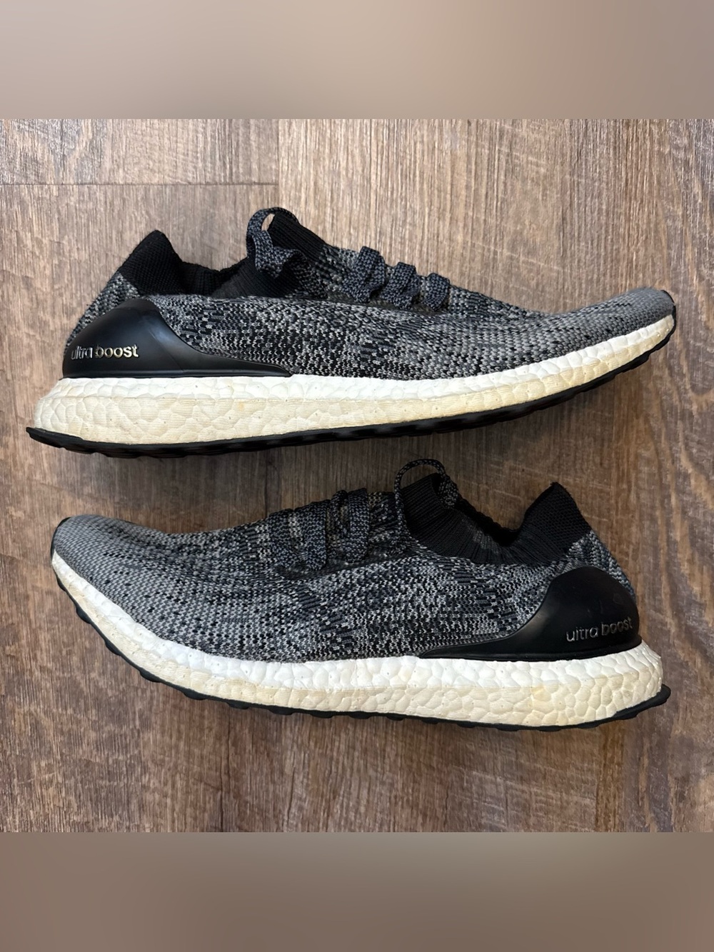 Adidas UltraBoost Uncaged Core Black Grey White